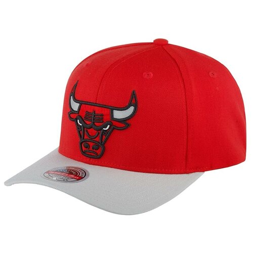 фото Бейсболка mitchell ness 6hssmm19493-cburdgy chicago bulls nba, размер one mitchell & ness