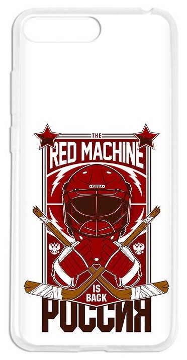 Чехол задняя-панель-накладка-бампер MyPads хоккей россия для Huawei Honor 6 Plus (PE-UL00/TL20/TL10/CL00)75.7 противоударный