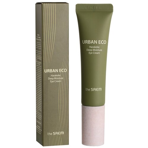 The Saem Urban Eco Harakeke Deep Moisture Eye Cream Глубокоувлажняющий крем для век с корнем льна, 30 мл