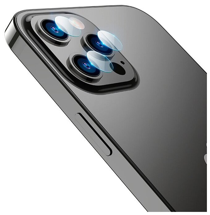 Защитное стекло на iPhone 13 Pro (6.1)/13 Pro Max (6.7) V11 2в1 HOCO стекло на заднюю камеру прозрачное