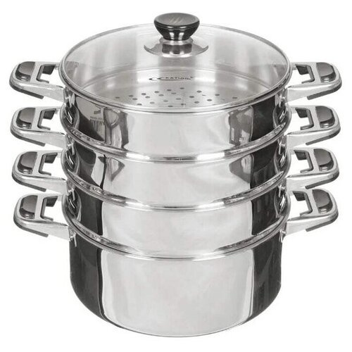 Мантоварка 24см 4- секции 13,7л. Алтын КТ-244АТ катунь