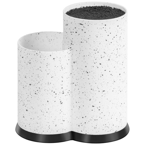 WILKER Двойная подставка для ножей и кухонных принадлежностей WILK-PH-002 серый