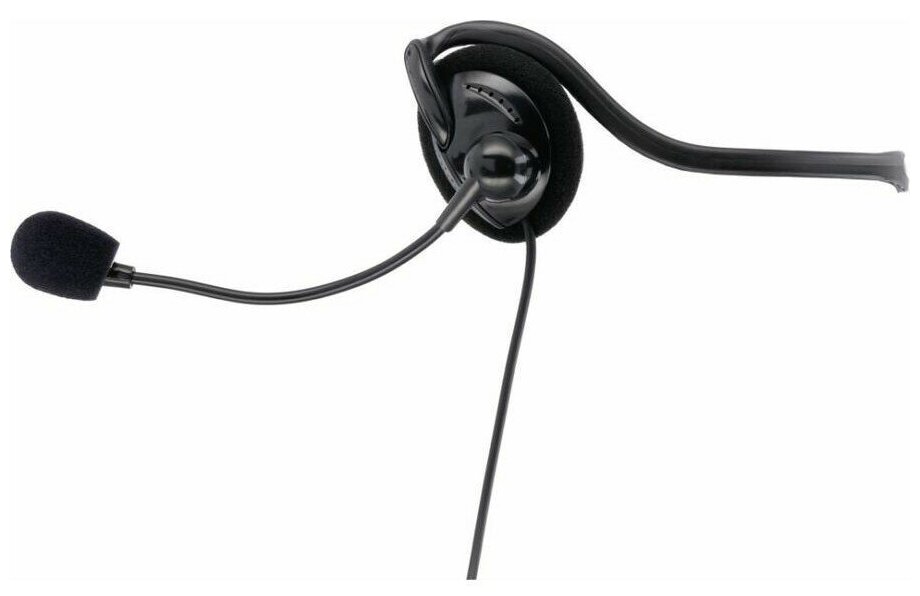 Компьютерная гарнитура HAMA NHS-P100 черный