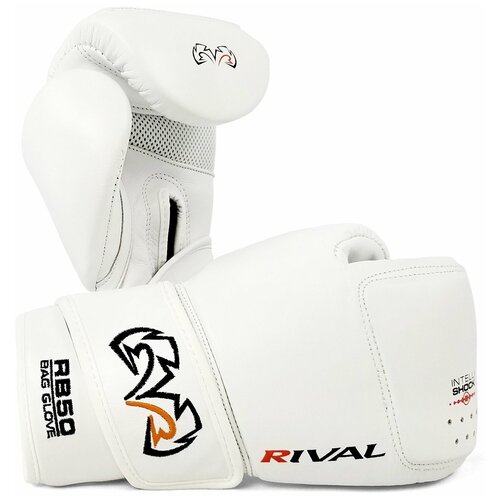 Перчатки боксерские снарядные RIVAL RB50 INTELLI-SHOCK COMPACT BAG GLOVES, размер L, черные