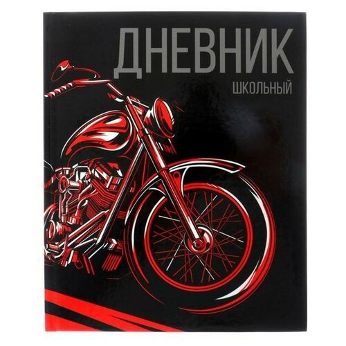 Дневник в твёрдой обложке универсальный 1 - 11 класс, "Мото" 40 листов, глянцевая ламинация (1 шт.)