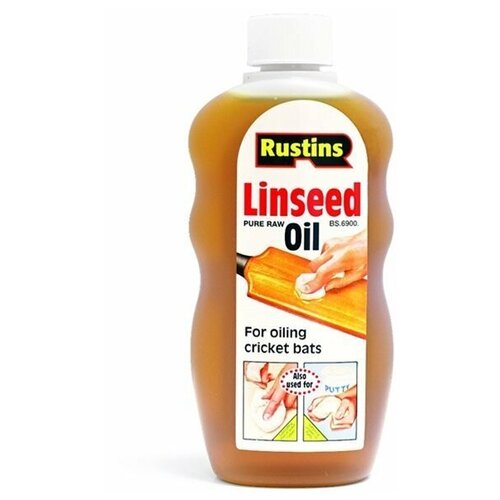 Масло льняное для мебели и дерева Linseed Oil Raw Rustins для предотвращения высыхания .