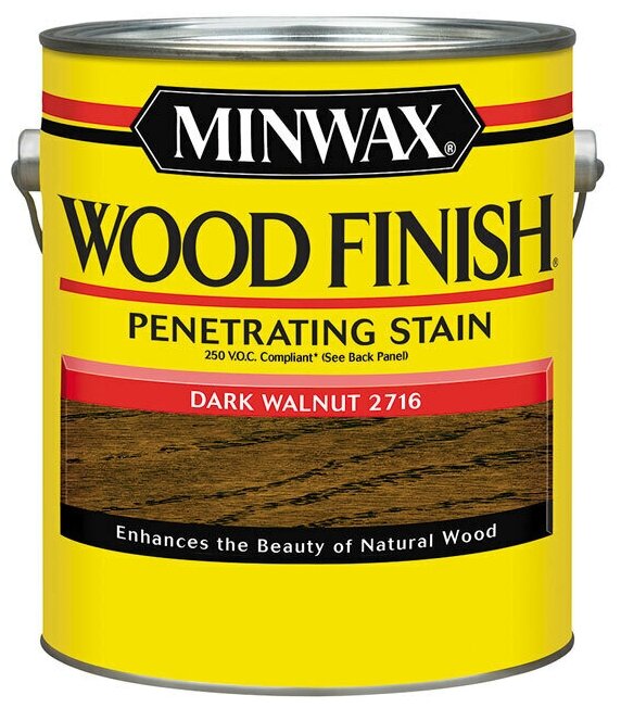 Морилка Minwax Wood Finish 2716 Темный орех 3,785 л