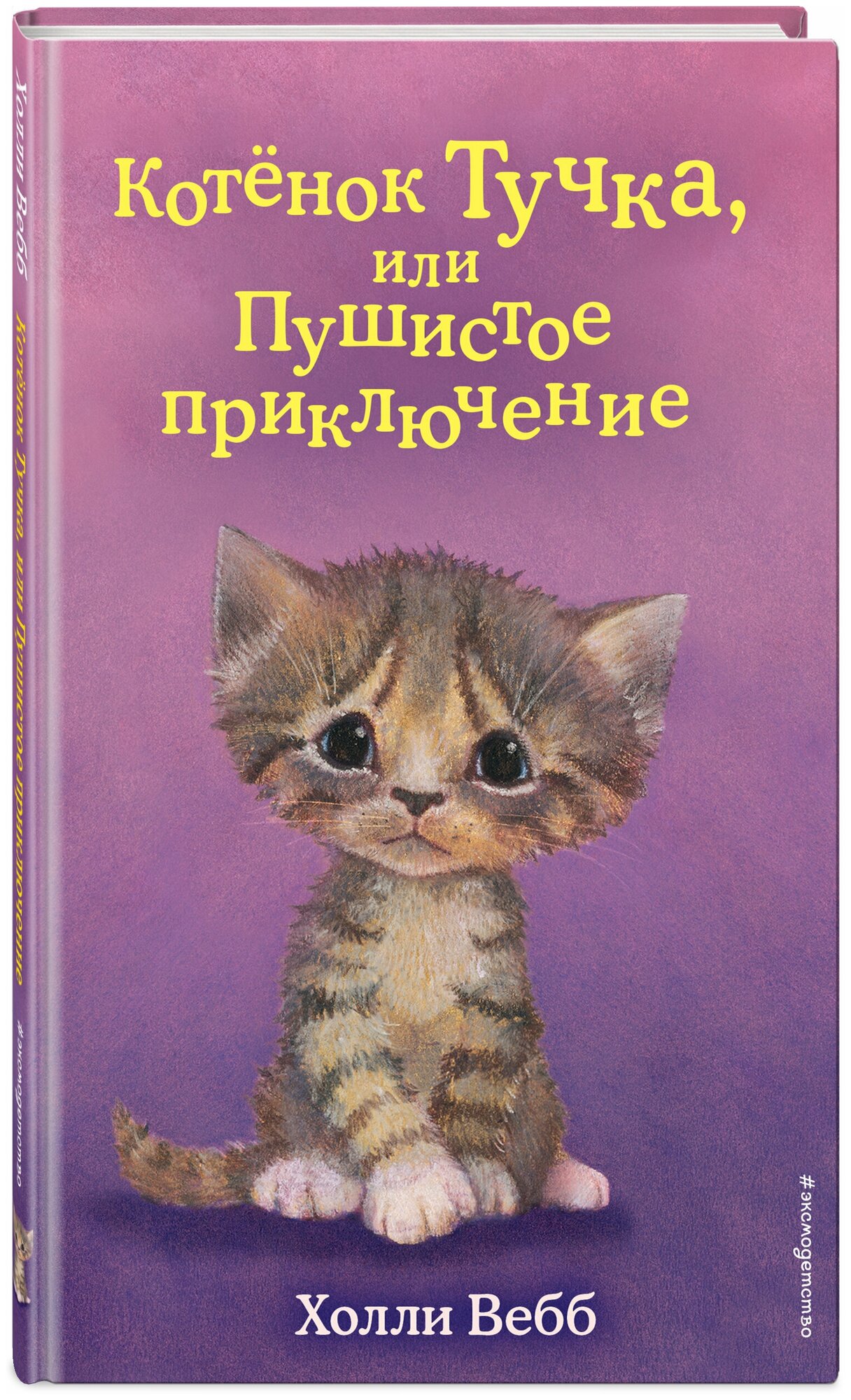 Котенок Тучка или Пушистое приключение Книга Холли Вебб 6+