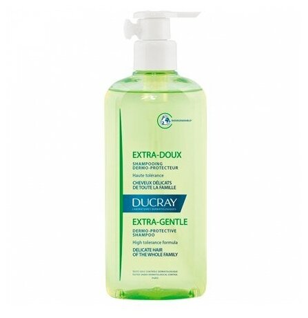 Ducray Extra-Doux Shampoo Шампунь Защитный, 400 мл.