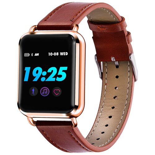 Умные часы BandRate Smart BRSQ3GBR с пройденным расстоянием счетчиком калорий будильником 331500₽