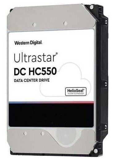 Western Digital Жесткий диск WD Original SAS 3.0 18Tb 0F38353 WUH721818AL5204 Ultrastar DC HC550 (7200rpm) 512Mb 3.5