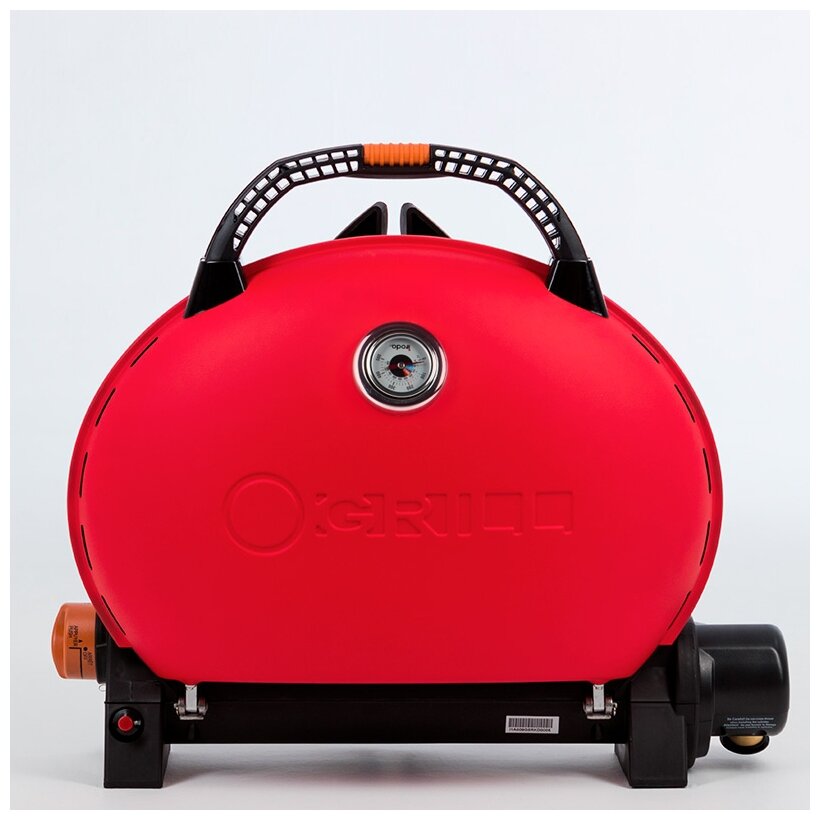 Газовый гриль O-GRILL 500MT bicolor black-red + адаптер А