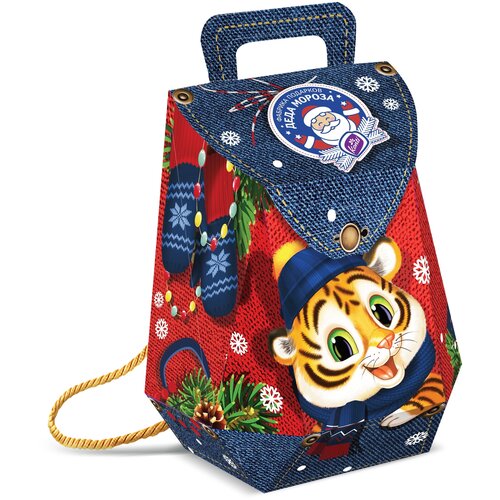 фото Подарочный набор konti рюкзачок тигренка, 500 г