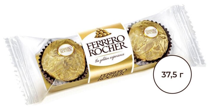 Конфеты Ferrero Rocher, 37,5г - фотография № 2