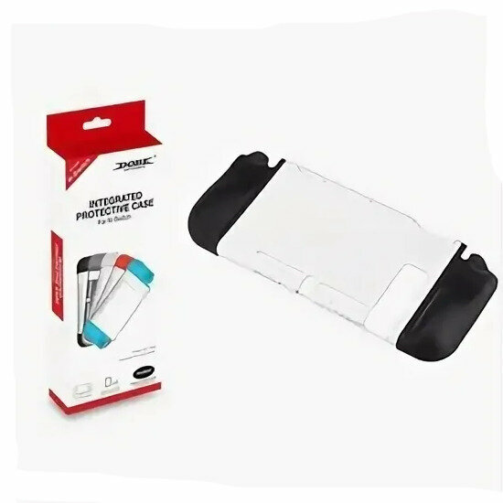 фото Интегрированный защитный чехол DOBE protective case TNS-1875, прозрачный с черным