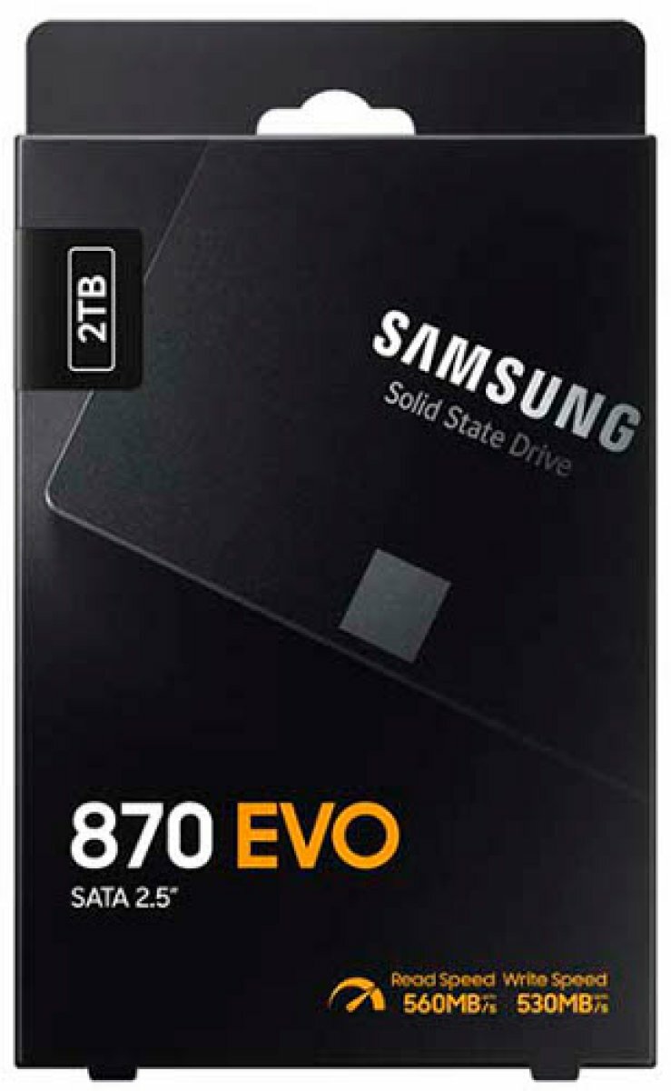 SSD накопитель SAMSUNG 870 EVO 2ТБ, 2.5", SATA III - фото №19