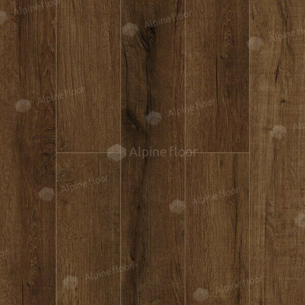 Виниловые полы Alpine Floor PREMIUM XL Дуб Шоколадный ABA ECO 7-18 1220х183х8мм