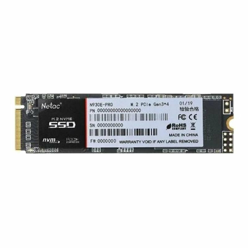 SSD накопитель Netac N930E Pro PCIe3x4 M.2 2280 1TB(NT01N930E-001T-E4X), 1673839