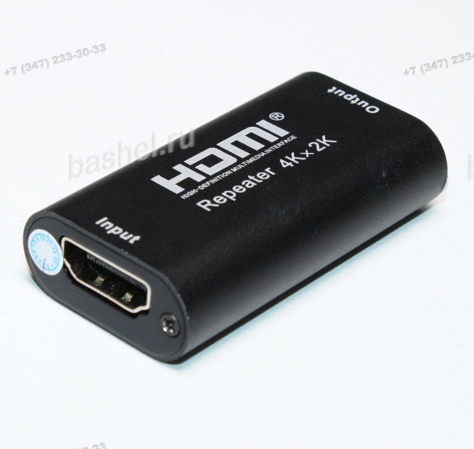 Репитер HDMI ORIENT VE020 (Full HD 1080p/60Hz (1920x1080) до 40м, ULTRA HD 4K/30Hz (3840x2160), до 20 м)