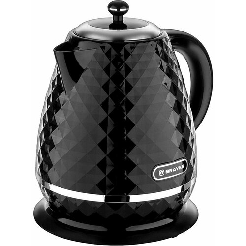 BRAYER 1008BR-BK Чайник электрический 2200 Вт 17 л Strix автоотключ термост пласт 352800₽