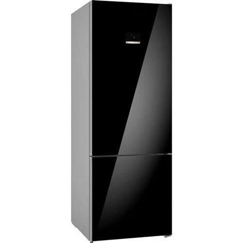 Холодильник BOSCH KGN56LB31U, двухкамерный, Serie 6, A++, 417 л, морозильная камера 142 л, черный холодильник bosch kgn56lb31u