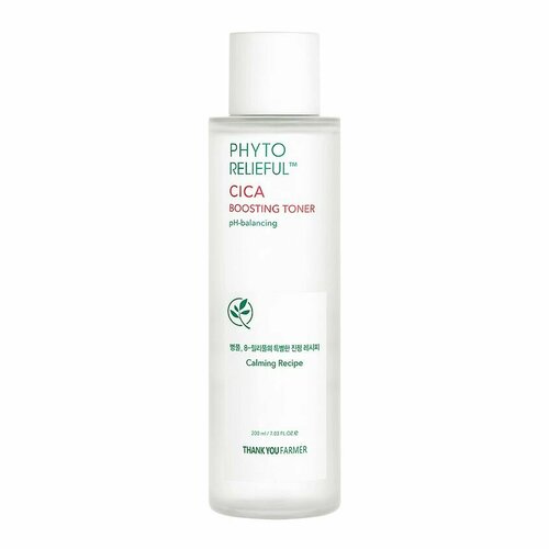 THANK YOU FARMER Тонер для лица с центеллой азиатской Phyto Relieful Cica Booster Toner