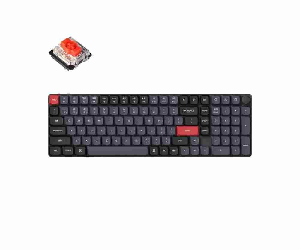 Игровая клавиатура Keychron K17 Pro K17P-H1-RU (Gateron Low Profile Red) (RU)