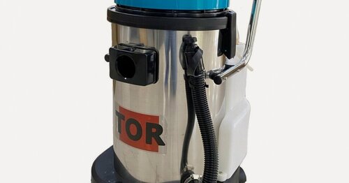 Изображение товара Пылесос TOR LC-30 SC GA, химчистка, 1034Вт, 30л, бак нержавеющая сталь, без насадки для пола