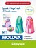 Беруши для сна 10 пар Moldex Spark Plugs мягкие c кейсом противош...