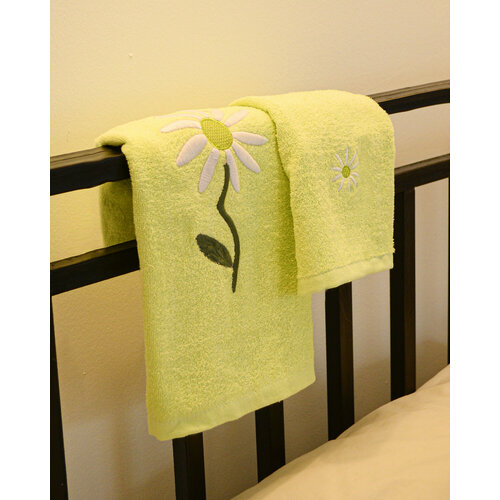 Набор банных полотенец 2 шт. Grand Textil, 100% хлопок, 40х60 и 60х110 см