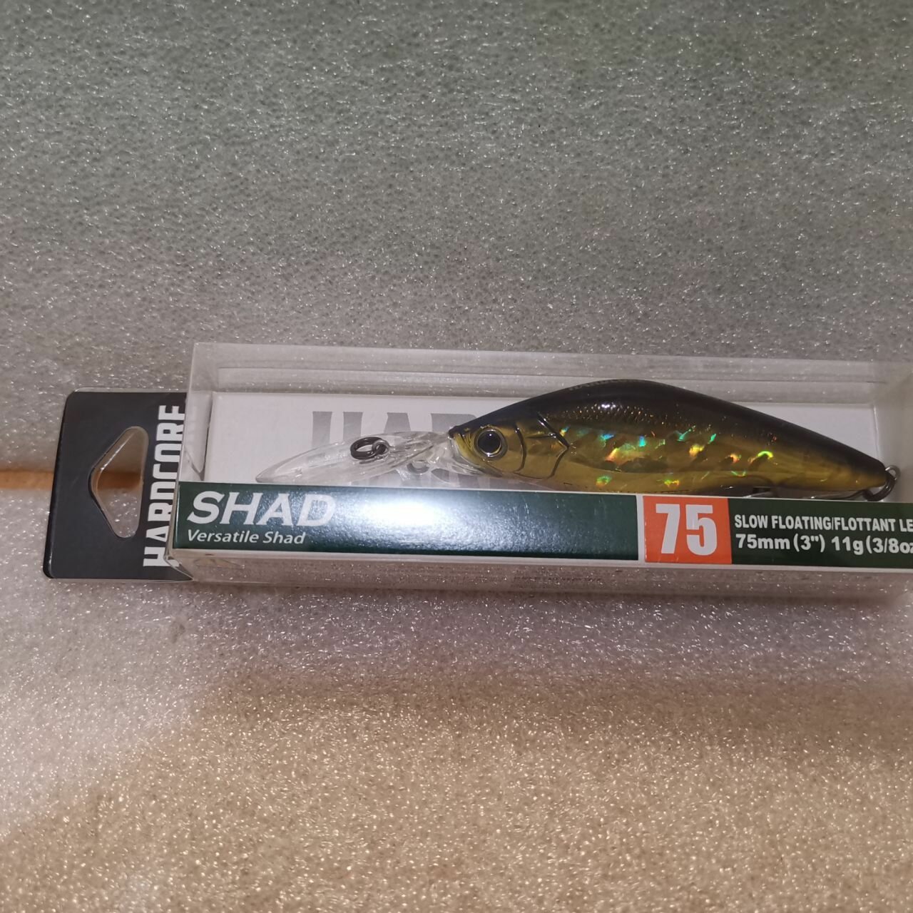 Воблер DUEL HARDCORE SHAD 75SF R1367-HGSN (75мм,11г.) (F966)