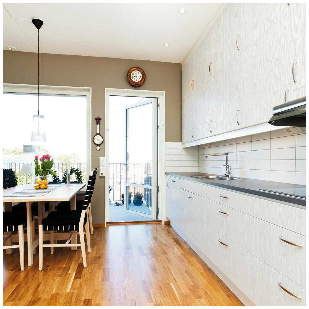 0089-346 D-C-fix 0.45х2.0м Пленка самоклеящаяся Дерево белое — фото 1