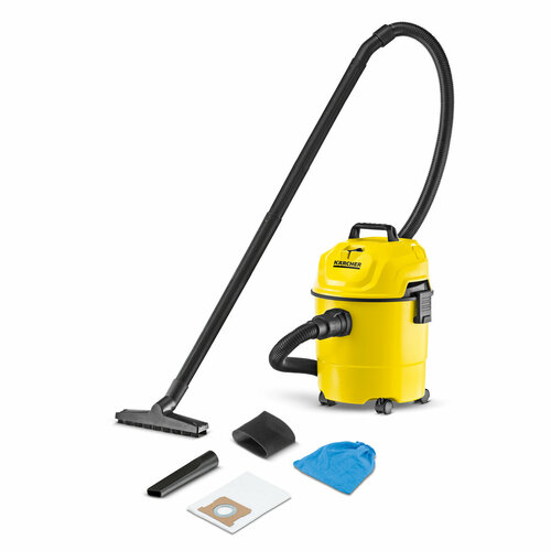 Хозяйственный пылесос Karcher WD 1 Classic 1098-3220 для сбора сухого и влажного мусора с функцией выдувания 7450₽