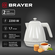 Чайник электрический BRAYER BR1074WH, 2200 Вт, 1.7л, пластик, цве...