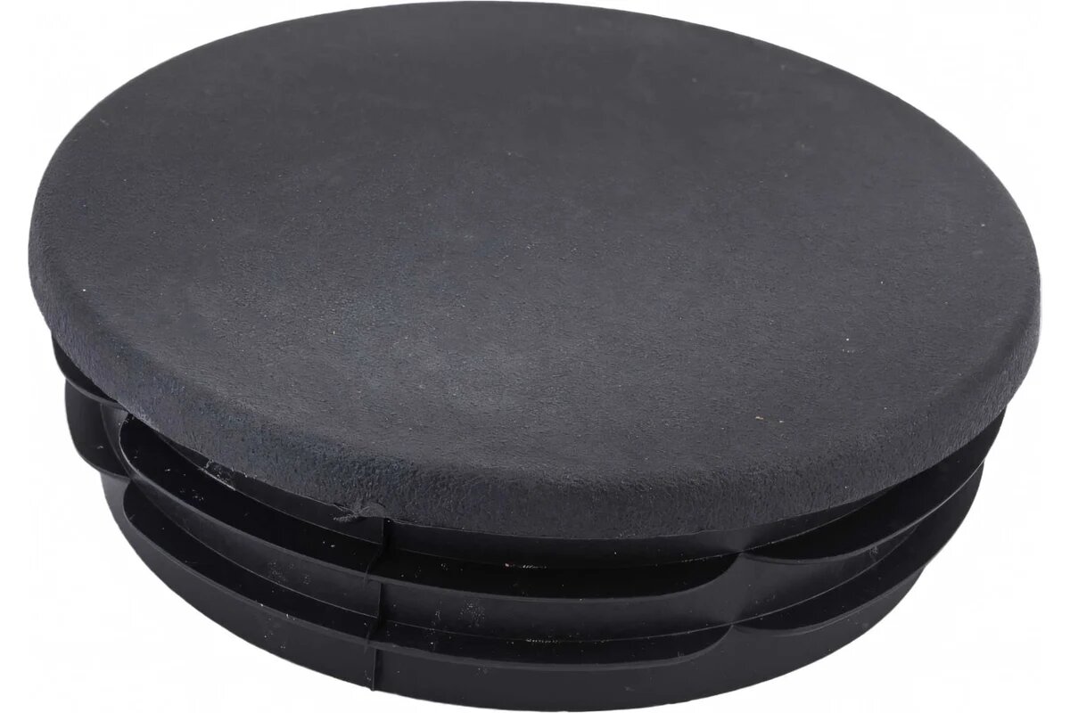 Внутренняя заглушка для трубы Tech-Krep D108 мм, черный пластик, 1 шт, пакет 155048
