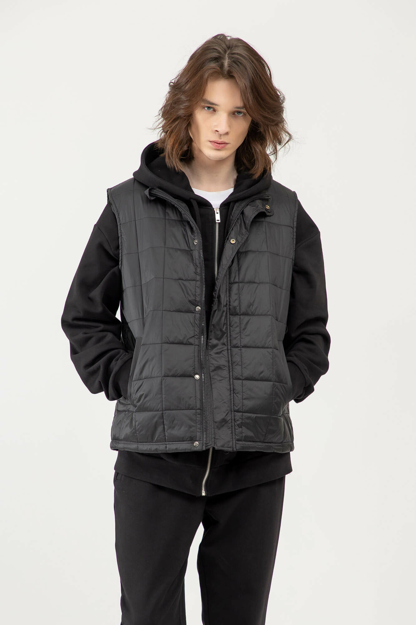 Жилет спортивный TERRA PRO, размер XL, black