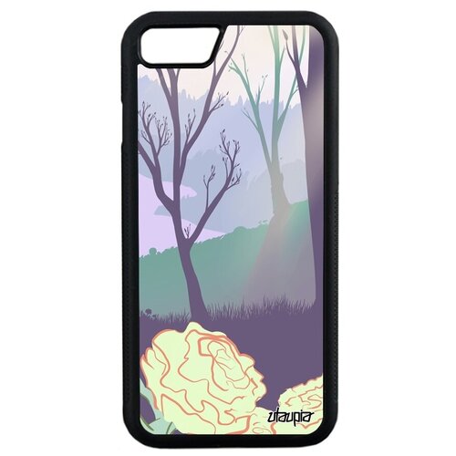 фото Красивый чехол для // apple iphone 7 // "лесные розы" свет розы, utaupia, цветной