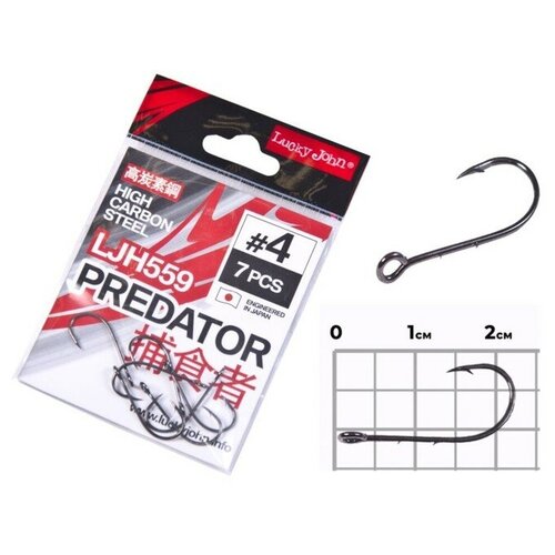 Крючки офсетные Lucky John 