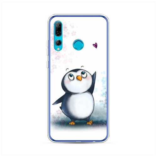 фото Силиконовый чехол "пингвин и сердечко" на huawei p smart plus 2019 / хуавей п смарт 2019 case place