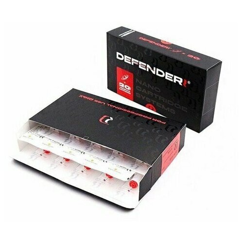 Картриджи DEFENDER 25/3 MC Magnum Curved 10 шт картриджи для тату тату картриджи иглы для тату картриджи тату иглы для татуажа иглы для тату машинки ez картриджи картриджи для тату ez