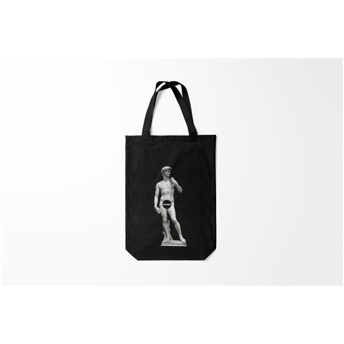 фото Сумка-шоппер / 31х42 см / популярные иллюстрации / другие david censored burnettie