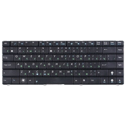 Клавиатура для Asus K40, F82Q, K40AB, K40AC, K40AD, K40AE, K40AF, K40C, K40ID, K40IE, K40IJ, K40IN, K40IP, P81, P81IJ, X8AC, X8AIJ черная