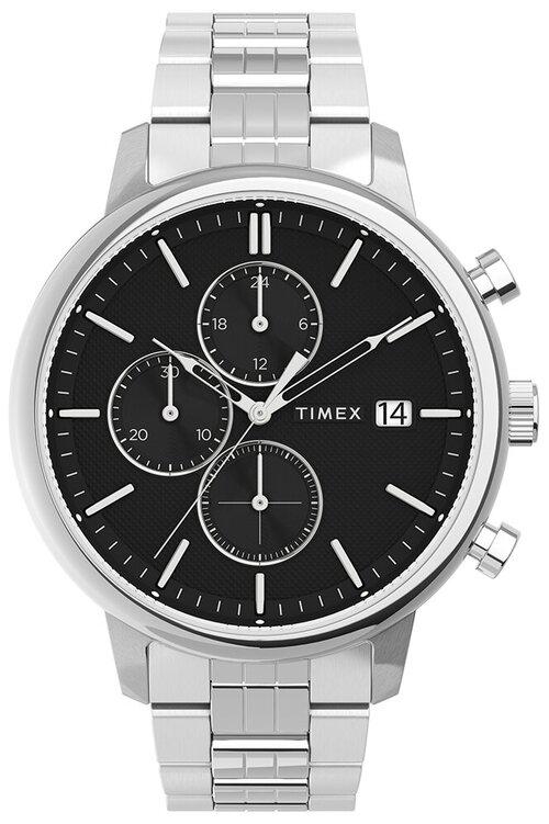 Наручные часы TIMEX TW2V01600, серебряный, черный