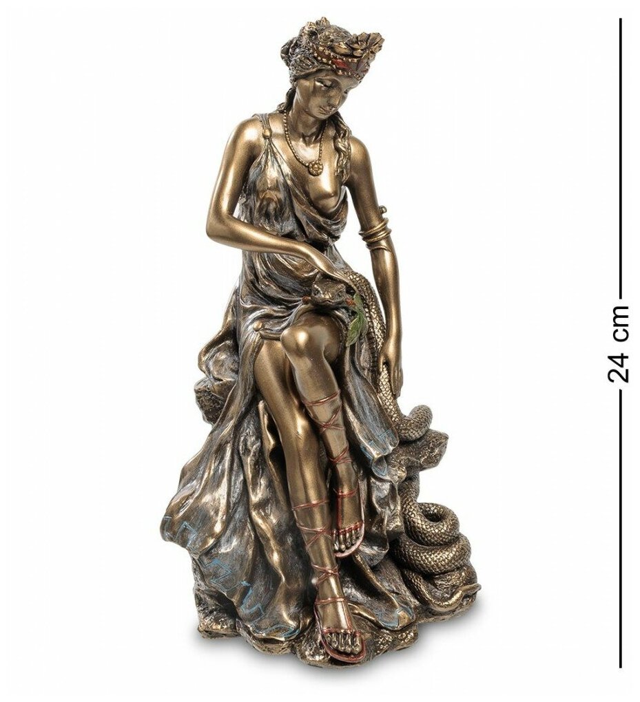 Статуэтка Veronese "Гигиея - богиня здоровья" (bronze) WS-890