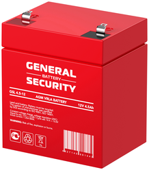 Аккумулятор для ИБП GENERAL SECURITY GSL 4.5-12 (12 В / 4,5 Ач)