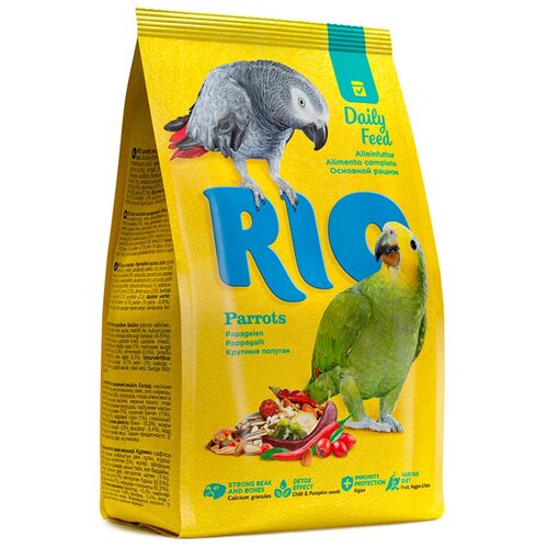 Корм Для Крупных Попугаев RIO Рио Parrots Daily Ration 1кг корм для крупных попугаев rio рио parrots daily ration 1кг