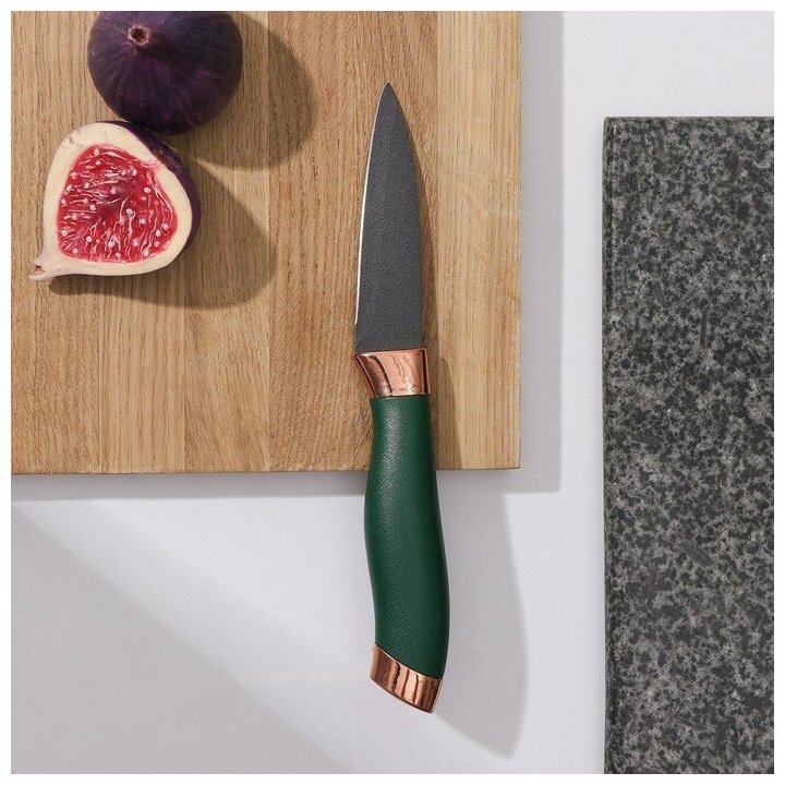 Нож Эсмиральда овощной лезвие: 85 см цвет зеленый