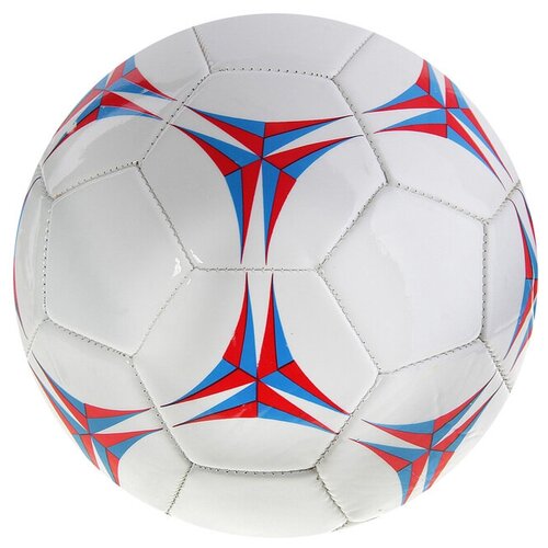 фото Мяч футбольный, размер 5, 32 панели, pvc, машинная сшивка, 2 подслоя mikimarket
