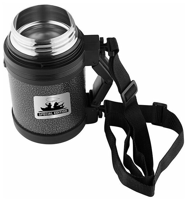 Термос THERMOS THERMOcafe HAMMP-800-FH 0,8 л - фотография № 1