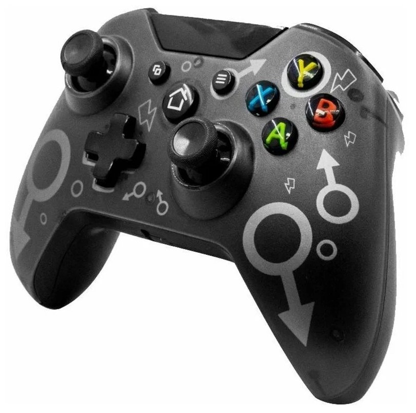 Геймпад беспроводной Controller Wireless N-1 2.4G (Black) (Черный) (Xbox One/PS3/WIN)